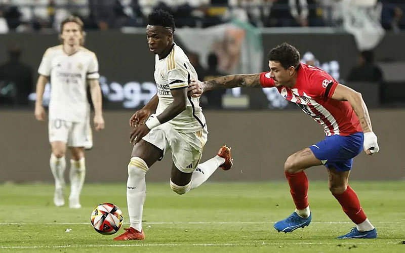 Real lội ngược dòng trước Atletico ở bán kết Siêu cup Tây Ban Nha